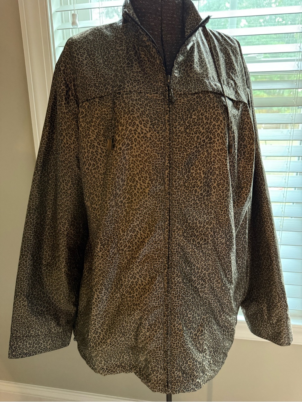 Women’s Zenergy Leopard-Print Zip Jacket